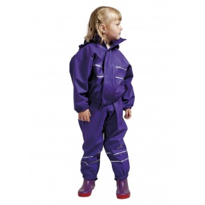 DISCONTINUED Elka Childrens Waterproof Suit in Purple LIMITED STOCK